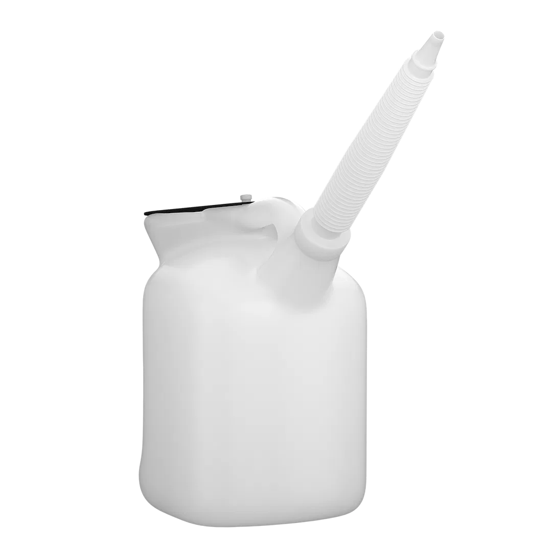 17999 – LUCAS OIL Liquid Storage Container, White Free Standing With 6 Spouts/ 6 Lid Set Of 6
